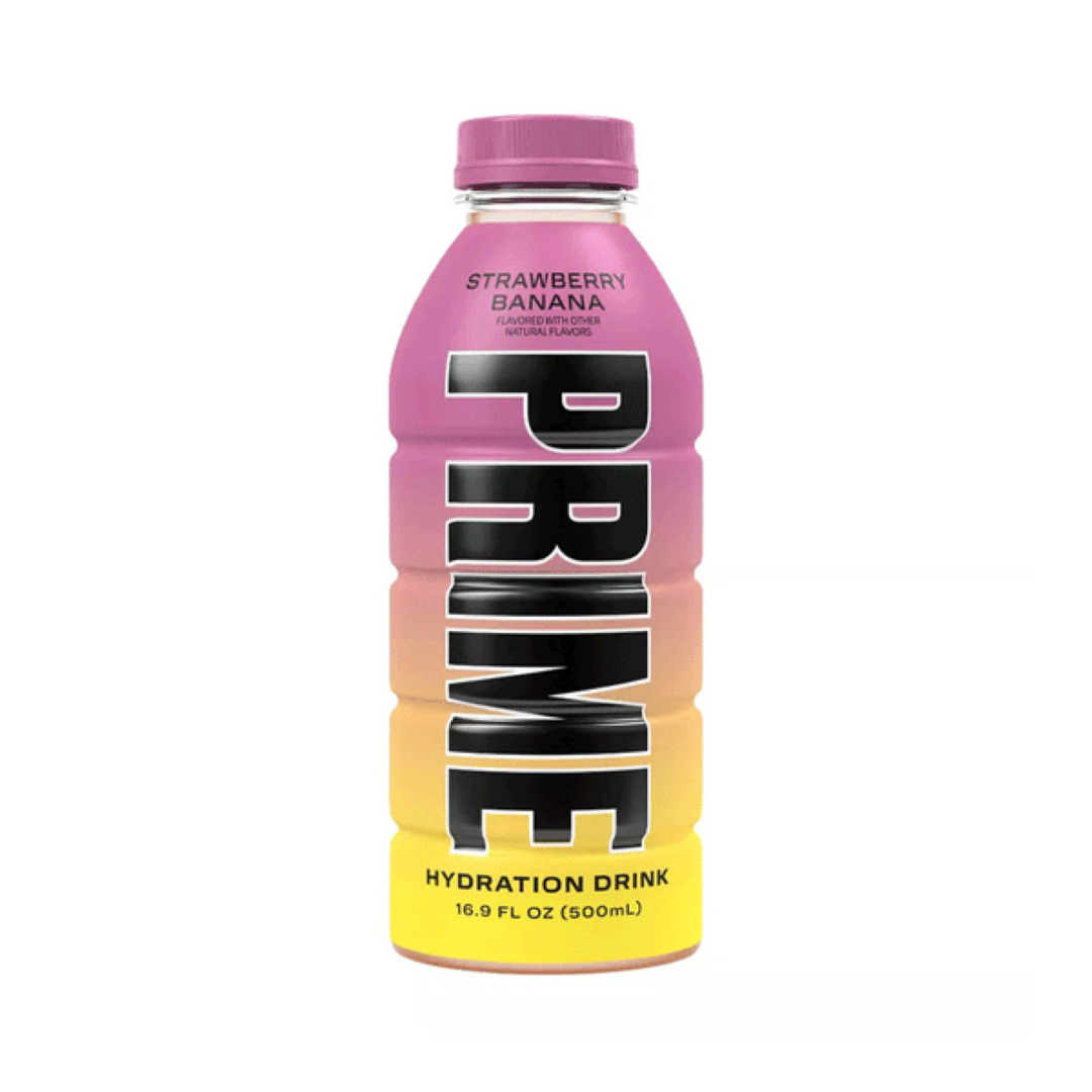 PRIME HYDRATION STRAWBERRY BANANA 500ML